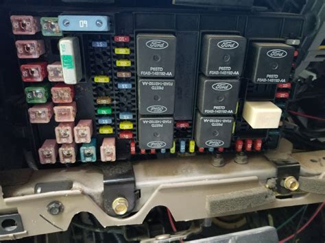 The rear lights weren't working after all, person I asked to check was wrong, break lights were working though. . Ford f650 no dash lights